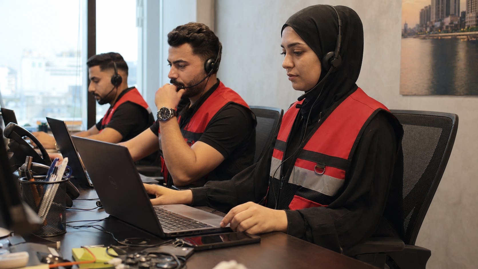 Khadamaty support team following home-service requests in Iraq